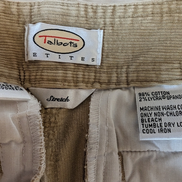 Used Talbot's Corduroy Pants - Picture 4 of 6